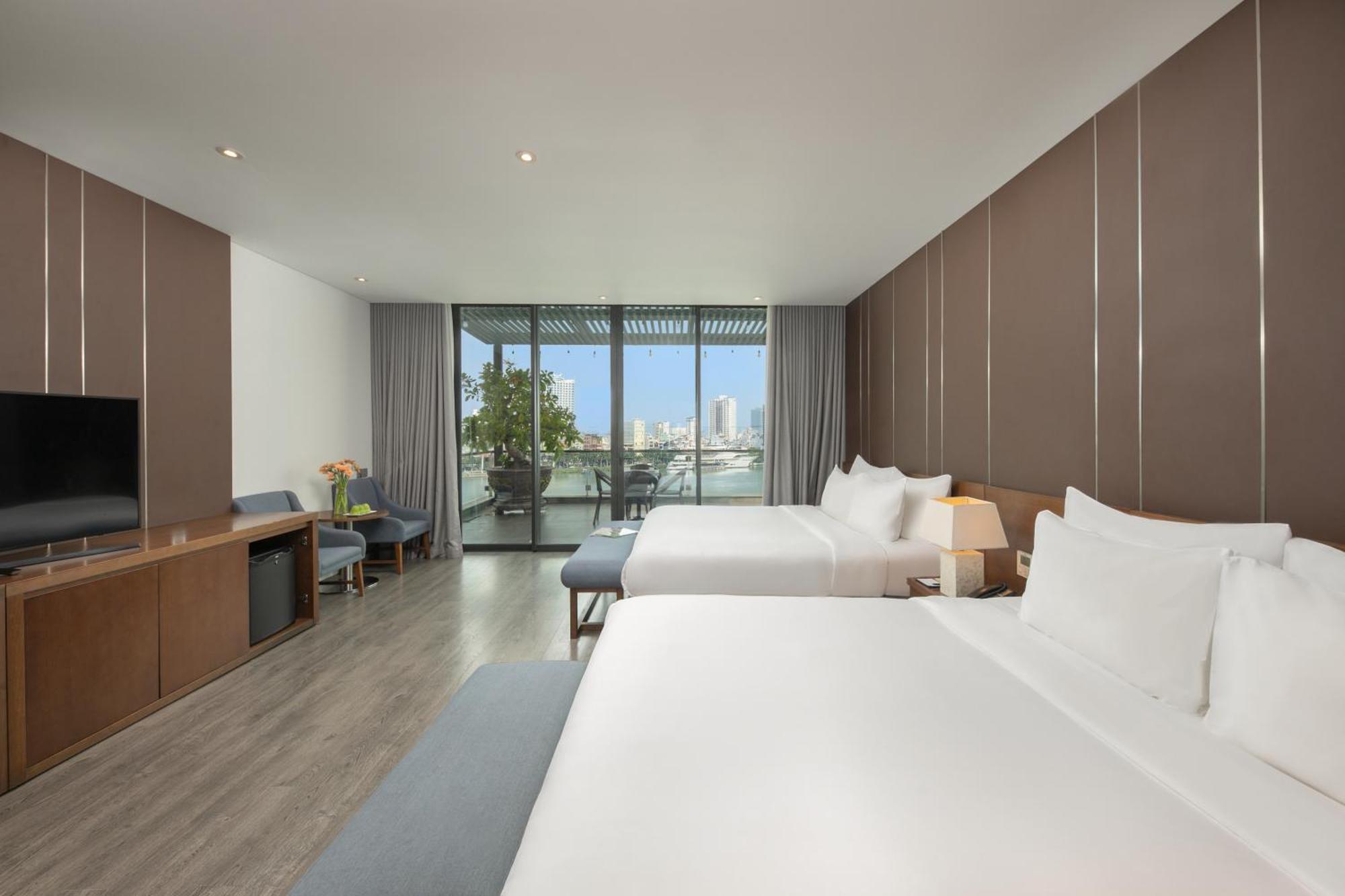 Avora Hotel Da Nang Bagian luar foto